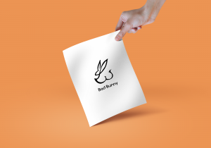 Bad bunny swimsuit logo graphic design Vancouver created by Feifei Digital Ltd Agency | Monika Szucs