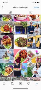 Discocheetah Instagram food posts Vancouver under Legendary Social Media Community management contracted by Feifei Digital Ltd | Monika Szucs