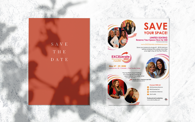 Postcard for EXCELerate 2020 for Barbara Mowat under GroYourBiz BMO | Feifei Digital Ltd