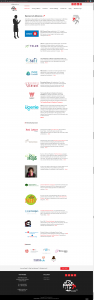 GroYourBiz Sponsors & Alliances Page | User Interface and Front End Development | Feifei Digital | Monika Szucs