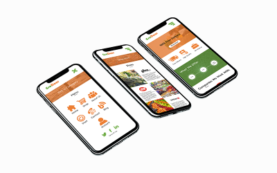 User Interface User Experience GroDoor App | Monika Szucs
