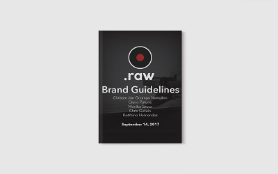.Raw Brand Guidelines | BCIT D3 Portfolio | Website Development with Henry Leung, Arron Ferguson, Ramin Shadmehr | Monika Szucs Giano Patane Chris Gutwin Christen Jan Ocampo Mangibin