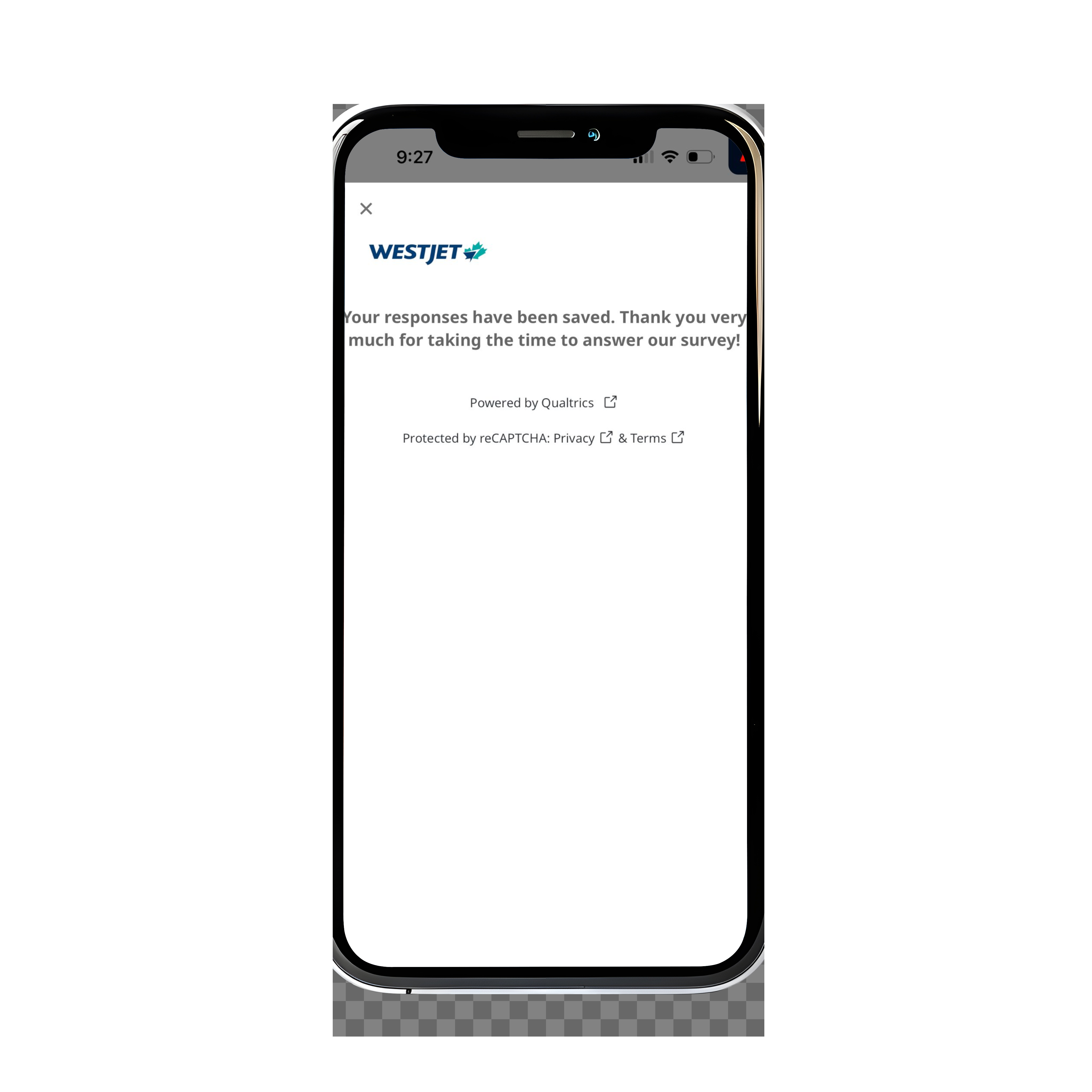 Qualtrics_form_submit_monika_szucs_westjet Qualtrics Form Submitted | Monika Szucs