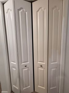 Half Painted Closet