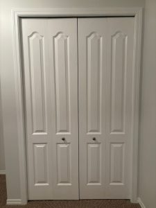 Behr Premium Closet Door White Paint | Monika Szucs WestJet